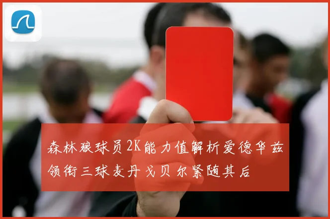 森林狼球员2K能力值解析爱德华兹领衔三球麦丹戈贝尔紧随其后